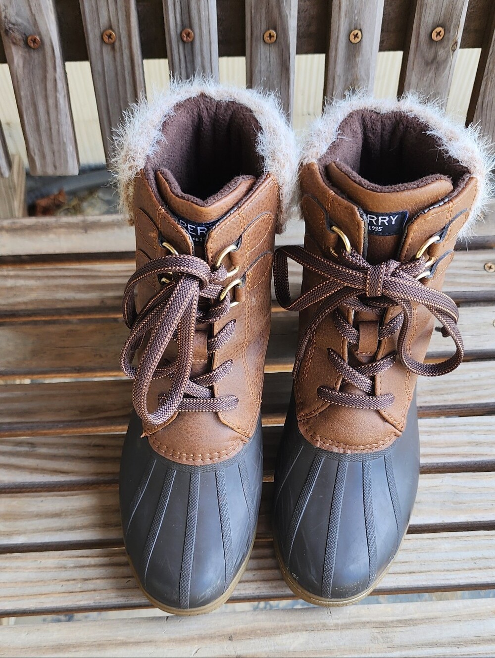 Sperry TopSider Ladies Heeled Boots